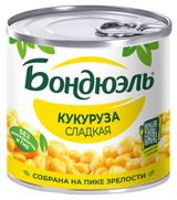 Изображение товара Кукуруза «Бондюэль» сладкая, 170 г