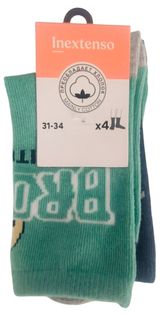 Изображение товара Носки для мальчика InExtenso, 4 шт