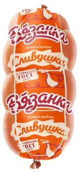 Изображение товара Колбаса вареная «Вязанка» Сливушка, 375 г