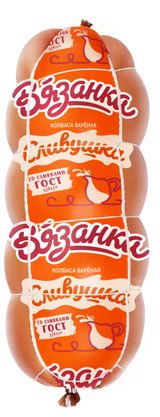 Изображение товара Колбаса вареная «Вязанка» Сливушка с индейкой и курицей ГОСТ, ~ 1 кг