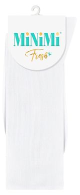 Изображение товара Носки женские MINIMI FRESH 4103 высокая резинка белые, р 35-38