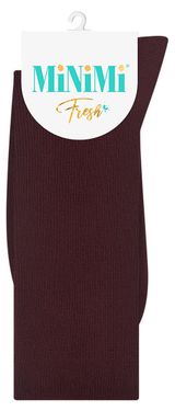 Изображение товара Носки женские MINIMI FRESH 4103 высокая резинка Bordo, р 39-41
