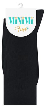 Изображение товара Носки женские MINIMI FRESH 4103 высокая резинка черные, р 35-38