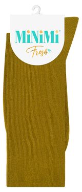 Изображение товара Носки женские MINIMI FRESH 4103 высокая резинка Oliva, р 35-38
