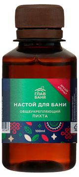 Изображение товара Настой для бани «ГлавБаня» общеукрепляющий Пихта, 100 мл