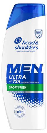 Изображение товара Шампунь для волос Head&Shoulders Men Ultra Sport Fresh, 360 мл