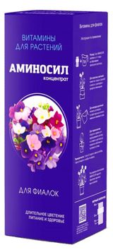 Изображение товара Витамины для фиалок «Аминосил», 250 мл