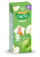 Изображение товара Сок «Маленько счастье» яблоко с 4 мес., 200 мл