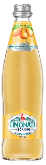 Изображение товара Напиток газированный Borjomi Limonati Груша, 500 мл