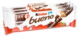 Изображение товара Вафли Kinder Bueno покрытые молочным шоколадом с молочно-ореховой начинкой Польша, 129 г
