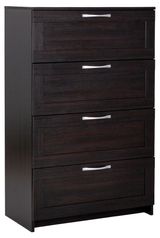 Изображение товара Комод Сириус 4 ящика венге, 41х78х123 см
