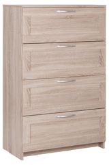 Изображение товара Комод Сириус 4 ящика дуб сонома, 41х78х123 см