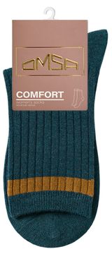 Изображение товара Носки женские Omsa Comfort 355 с высокой резинкой Oceania, р. 35-38