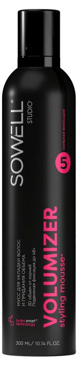Изображение товара Мусс для укладки волос Sowell Studio Volumizer, 300