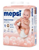 Изображение товара Подгузники Mepsi Premium (до 6 кг), 82 шт