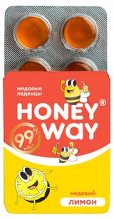 Изображение товара Леденцы медовые «Honey Way» лимонные, 18 г