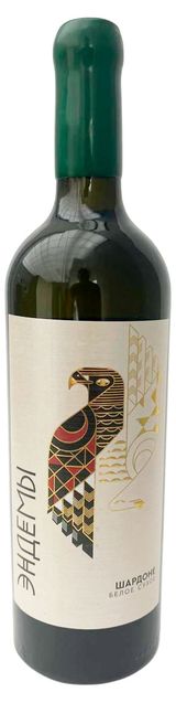 Изображение товара Вино «Эндемы» Шардоне белое сухое Россия, 0,75 л