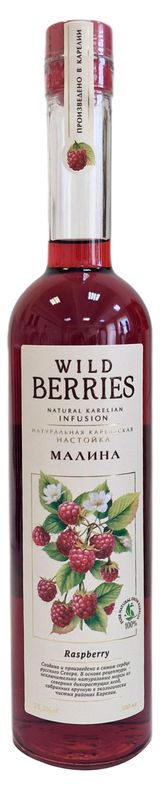 Изображение товара Настойка сладкая Wild Berries малина Россия, 0,5 л