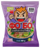Изображение товара Лапша быстрого приготовления Kingthai Kitchen Говядина Фо Бо, 60 г