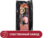 Изображение товара Колбаса варено-копченая АШАН Золотая птица Сервелат, 400 г