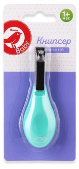 Изображение товара Щипчики детские для ногтей АШАН Красная птица Baby 1+ мес., 1 шт