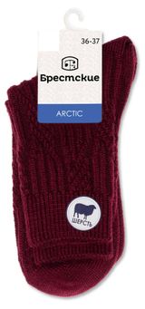 Изображение товара Носки женские «Брестские» Arctic темно-бордовый, р.23