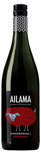 Изображение товара Вино Ailama Киндзмараули красное полусладкое Грузия, 0,75 л