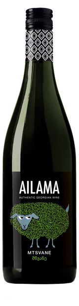 Изображение товара Вино Ailama Мцване белое сухое Грузия, 0,75 л