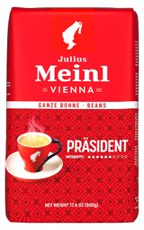 Изображение товара Кофе зерновой Julius Meinl Prasident Италия, 500 г