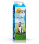 Изображение товара Молоко пастеризованное питьевое «Вологжанка» 2,5%, 1 кг