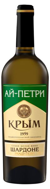 Изображение товара Вино «Ай-Петри» Шард-Ркацители белое сухое Россия, 0,75 л