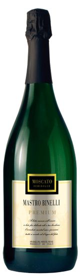 Изображение товара Игристое вино Mastro Binelli Moscato белое полусладкое Италия, 1,5 л