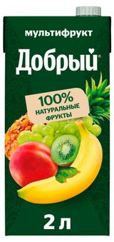 Изображение товара Нектар «Добрый» Мультифрут, 2 л