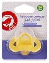 Изображение товара Прорезыватель для зубов АШАН Красная птица Baby 3+ мес., 1 шт