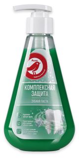 Изображение товара Зубная паста АШАН Красная птица Комплексная защита, 225 мл