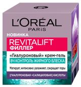 Изображение товара Крем-гель для лица L'Oreal Paris Revitalift филлер контроль жирного блеска, 50 мл