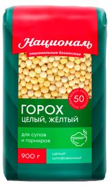 Изображение товара Горох «Националь» целый желтый, 900 г