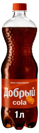 Изображение товара Напиток газированный Добрый Cola Карамель, 1 л