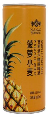 Изображение товара Пивной напиток Gisbelle Craft Ананас пшеничное, 880 мл