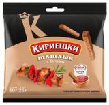 Изображение товара Сухарики ржано-пшеничные «Кириешки» со вкусом шашлыка и кетчупом Calve, 85 г