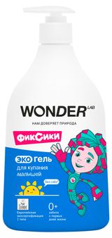 Изображение товара Гель для купания малышей Wonder Lab гипоаллергенный эко, 540 мл