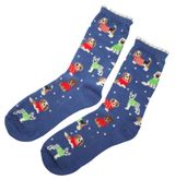 Изображение товара Носки женские синие, р 38-42