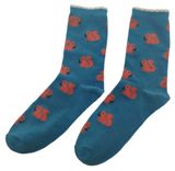 Изображение товара Носки женские синие, р 38-42