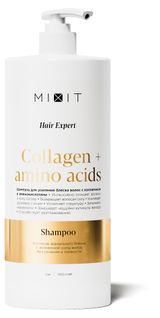 Изображение товара Шампунь для волос Mixit для усиления блеска с коллагеном и аминокислотами, 1 л