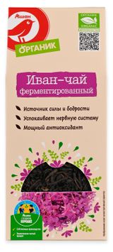 Изображение товара Иван-чай АШАН Красная птица ферментированный, 50 г