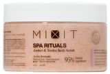 Изображение товара Скраб для тела Mixit Spa Rituals Amber & Tonka сахарно-солевой с ароматом амбры и бобов тонка, 300 г
