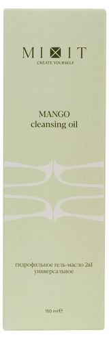 Изображение товара Гель-масло гидрофильное для умывания Mixit Mango универсальное, 150 мл