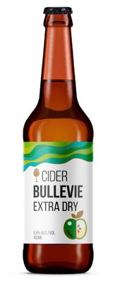 Изображение товара Сидр «Bullevie» Extra Dry Драй сухой 5,5%, 450 мл