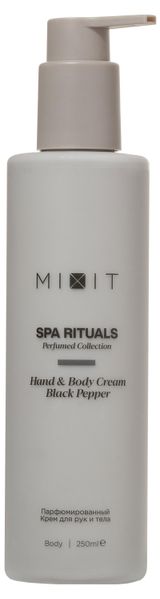 Изображение товара Крем для рук и тела Mixit парфюмированный с ароматом черного перца, 250 мл