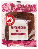 Изображение товара Хлеб ржано-пшеничный серый АШАН Красная птица Бородинский с кориандром формовой кирпич половинка, 350 г